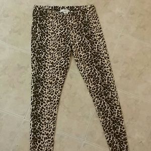 Leopard tights