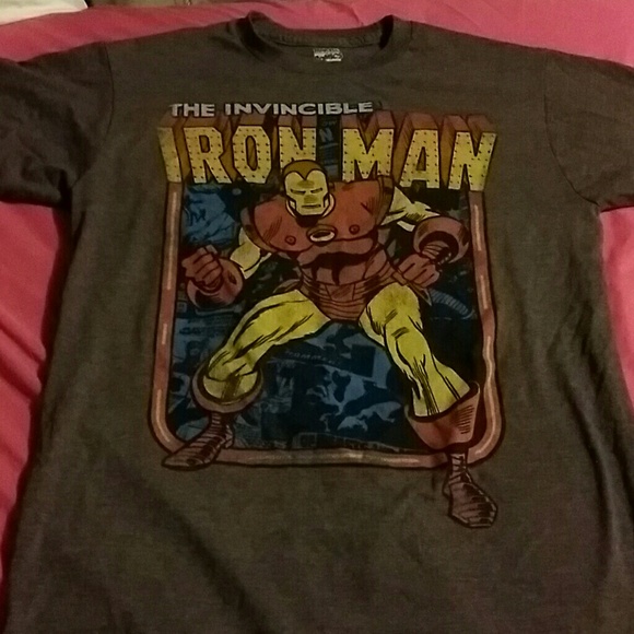 IRON MAN and BATMAN shirt :)