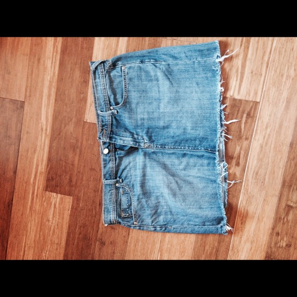 Jean skirt