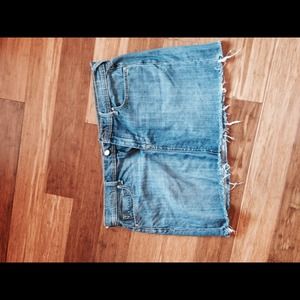 Jean skirt