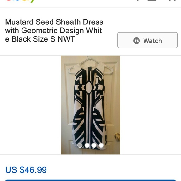 NWT MUSTARD SEED DRESS