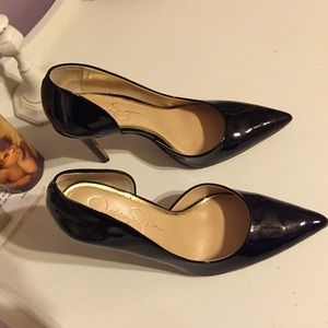 Jessica Simpson patent Claudette pumps