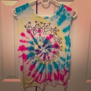 Adorable greatful dead crop top