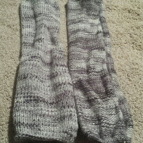 NWOT Grey legwarmers