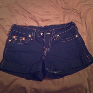 True religion shorts