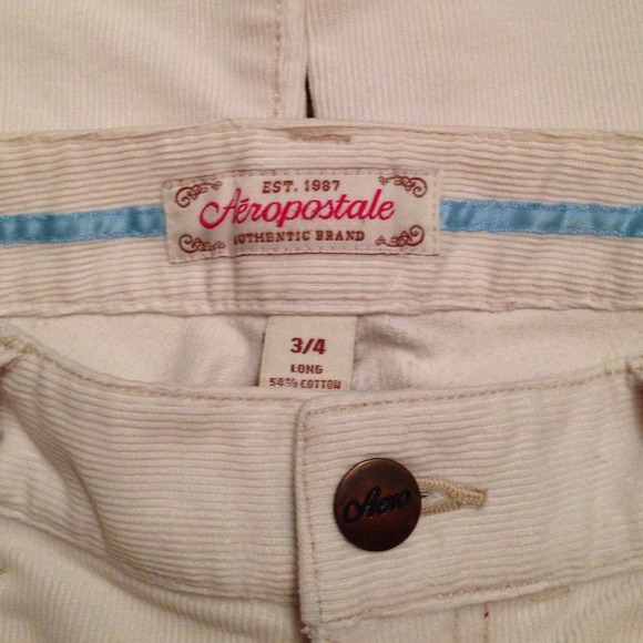 Aeropostle lightweight corduroy flares, longgggg.