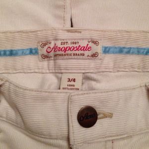 Aeropostle lightweight corduroy flares, longgggg.