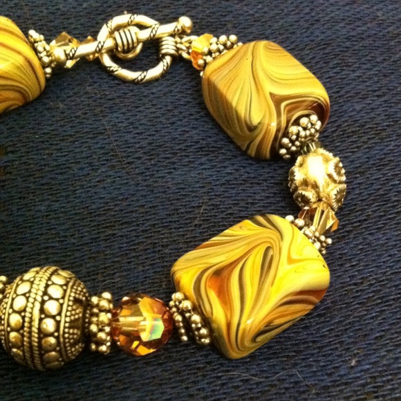 SOLD -    NWOT- professionally crafted with high end stones - Picture 2 of 4