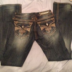 (LAST PAIR) Rock revival jeans