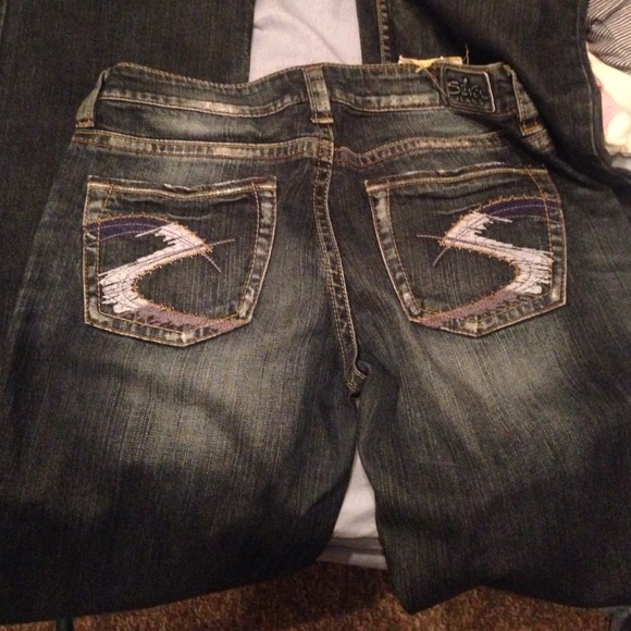 Silver jeans