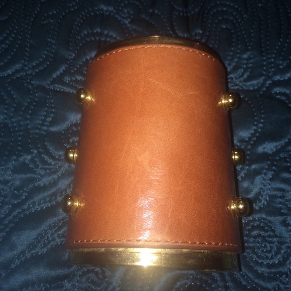 Vince Camuto Leather Cuff Bracelet