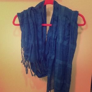 Blue Lightweight Aeropastale Cotton Scarf