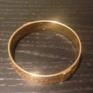 Coach Gold Bangle