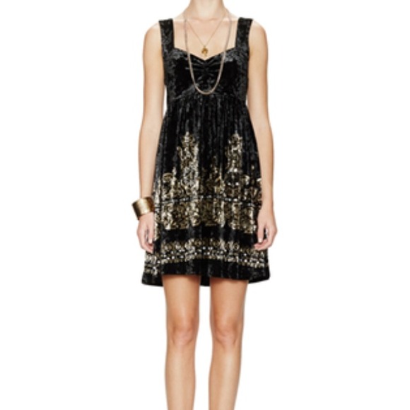 Free people velvet dress