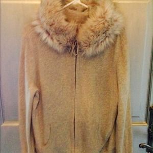 GAP Gray fleece cotton Jacket