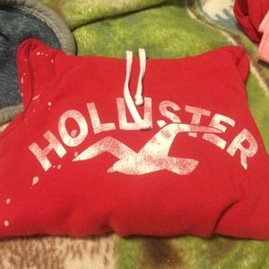 Hollister 3/4 sleeve hoodie💞