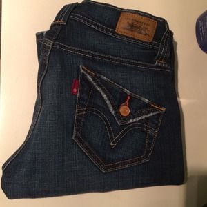 Blue Flare Levi's