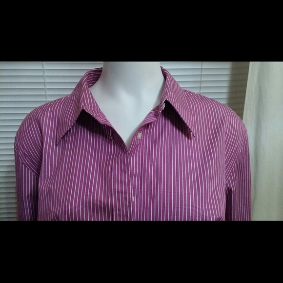 ❌SOLD❌Ralph Lauren Striped Dress Shirt - 2X - Picture 1 of 2