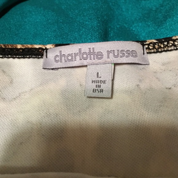 ❌SOLD❌Leopard Print strapless top - Picture 3 of 3