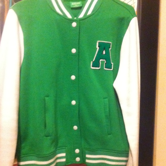 Green "A" Varsity Jacket