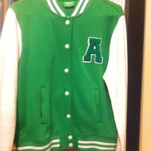 Green "A" Varsity Jacket