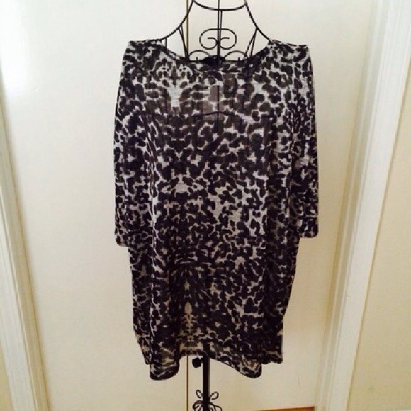 NWT Leopard Tunic