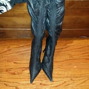 Gianni Marco lorenzi over the knee boots