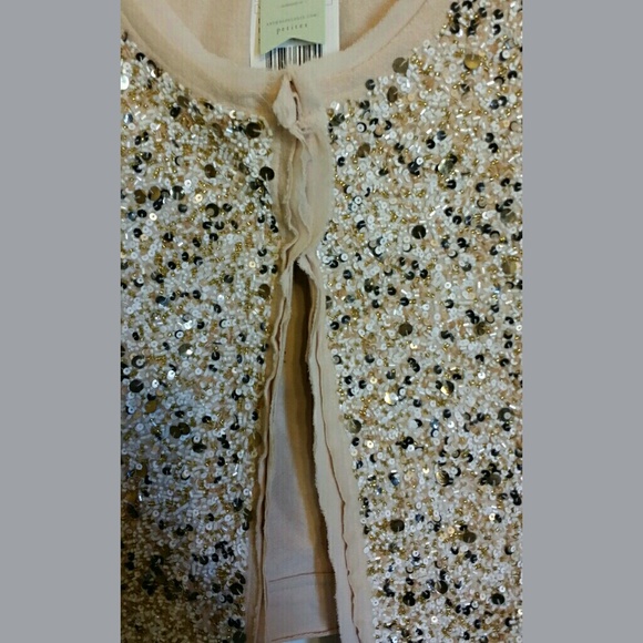 💓HOST PICK🎊Anthropologie Beaded Cardigan - Picture 4 of 4