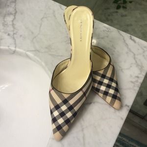 Authentic Burberry Mules