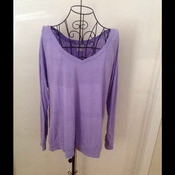 NWOT Oversized Lavender Tunic