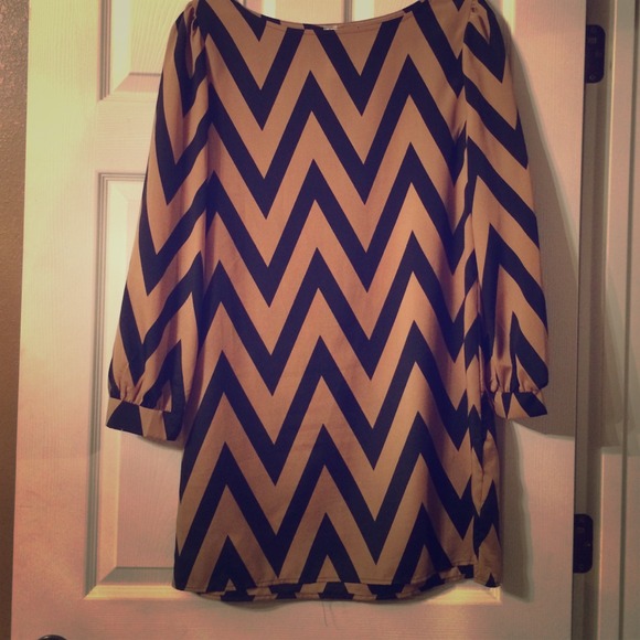 Chevron Dress.