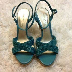 Teal heels