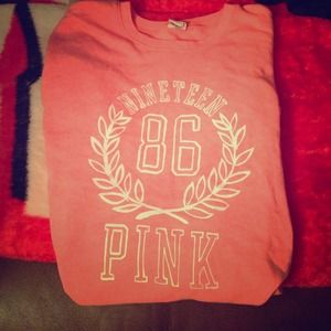 Pink Victoria secret sweatshirt
