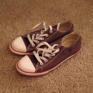 Thin sole Converse all star grey