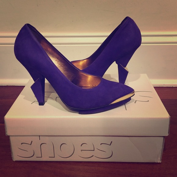 TopShop Purple Heels