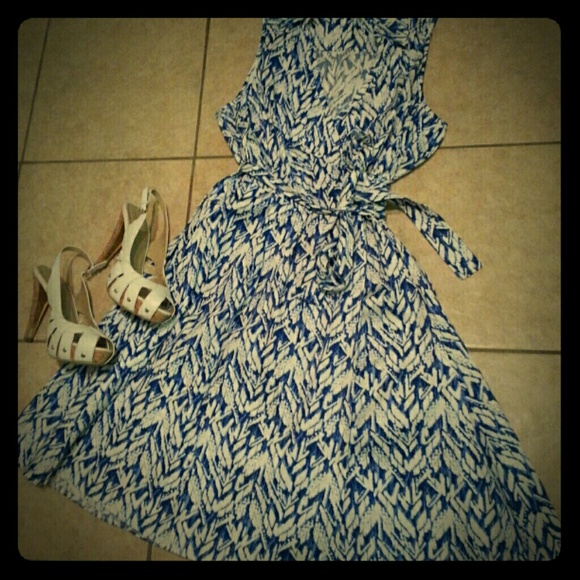 Wrap around dress