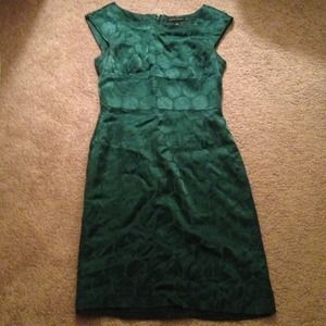 Banana Republic green dress size 2