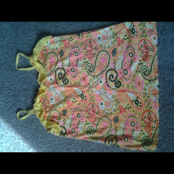 Cute tank top string strap