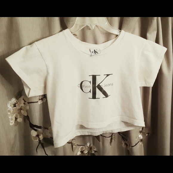 CK Jeans Crop top circa 90s