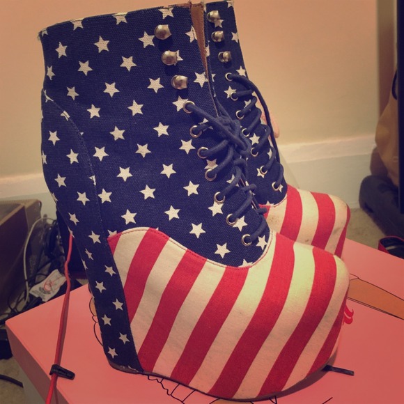 Jeffrey Campbell Stars N Stripes Damsel