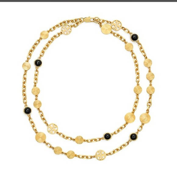 100%authentic Tory burch gold necklace