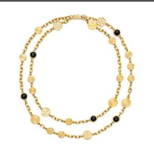 100%authentic Tory burch gold necklace