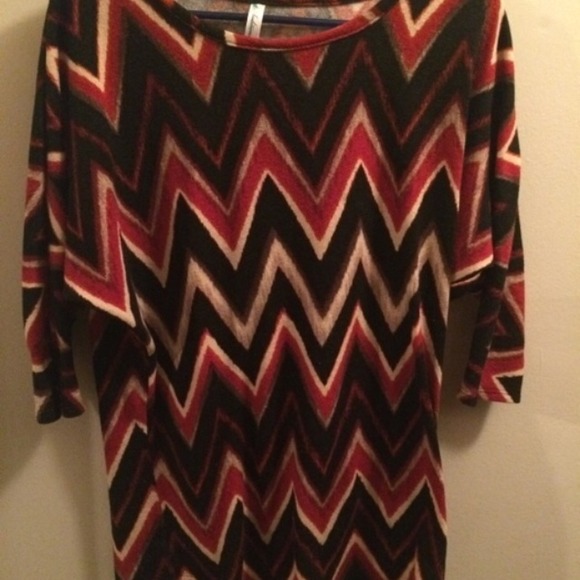This is an oversized sweater shirt.
