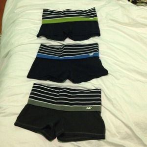 Hollister yoga shorts set