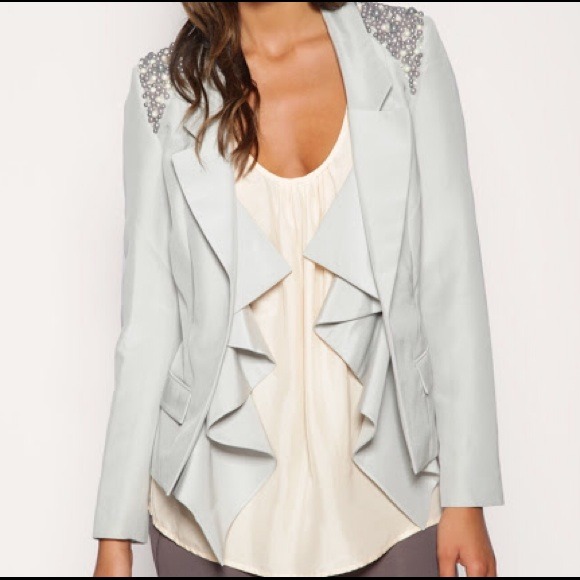 🎉host pick🎉 ASOS blazer in pale blue-grey color