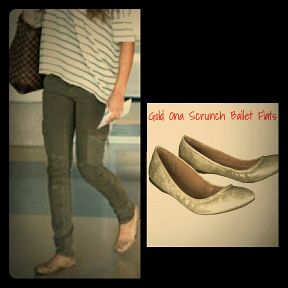 Mossimo Supply Co. Shoes - * Bundle Seneca* Gold flats/ aztec leg warm/cali t