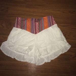 Flowy Aztec shorts