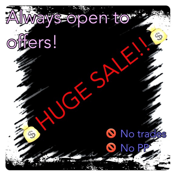 HUGE SALE!! EVERYTHING UNDER $25!!!