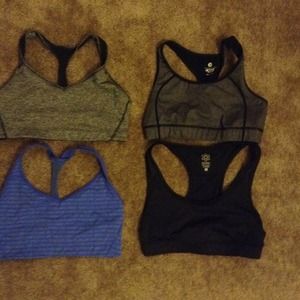 VSX & ON sports bra lot, sz M