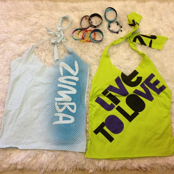Customized Zumba halter top shirts